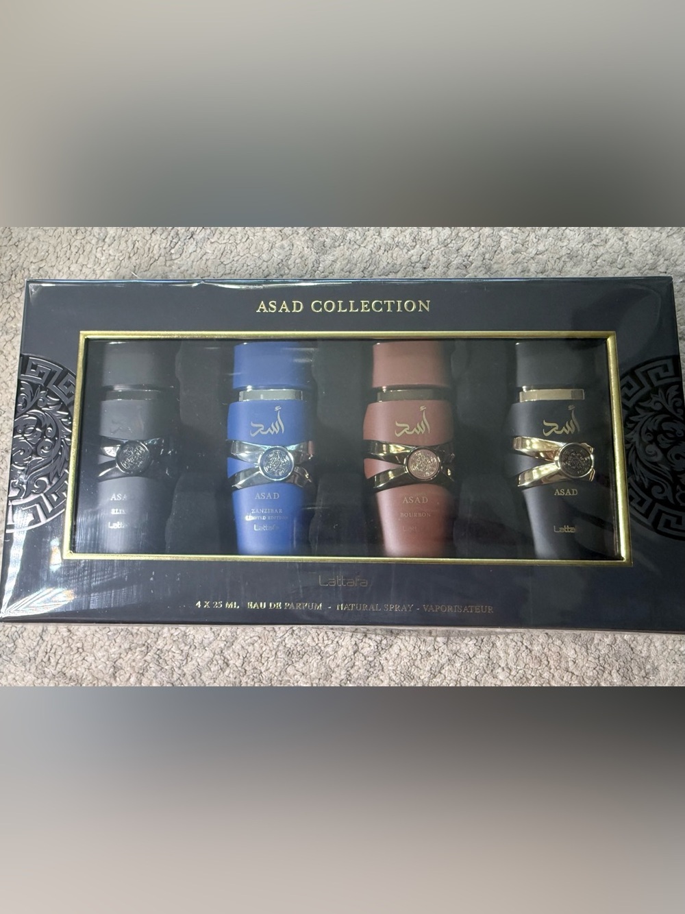 Lattafa Asad Collection New in Box 4 25ml